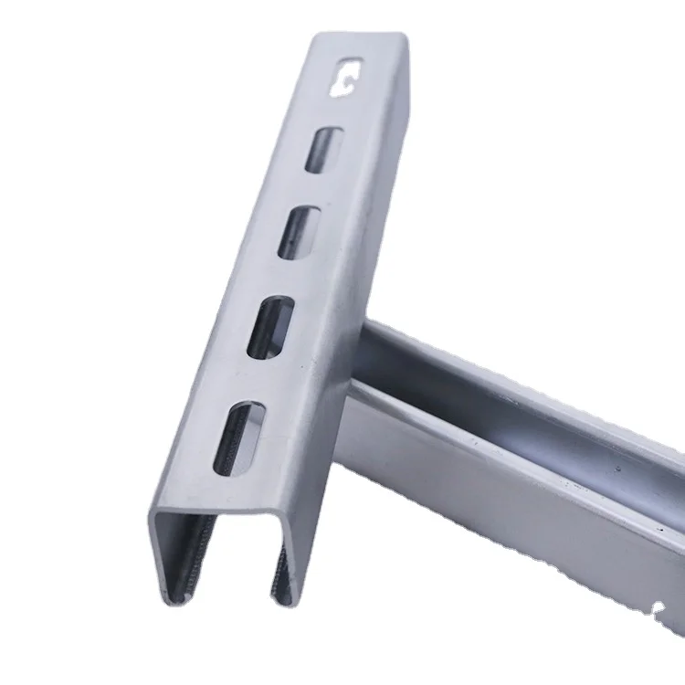 Подгонянный c-канал оцинкованная Одиночная стойка канал c стальная