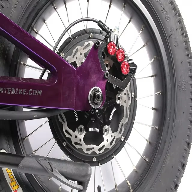 Electric Pocket Bike Carbon Fiber Mountain Bikes Moto Fast Speed Fat Tire Mini Ebike Motorcycle