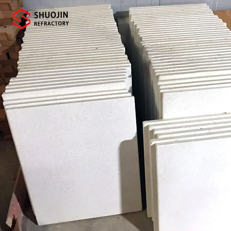 Corundum Mullite Ceramic Push Plate Refractory Ceramic Setter Plate Corundum Cordierite Plates For Furnace Kiln