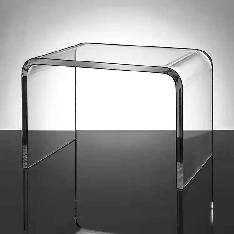 Black acrylic bathroom shower vanity chair bathroom stool