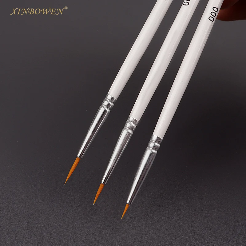 Художественные принадлежности Xinbowen № 0/00/000 ручка-Крючок для пейнтбола pincel arte подходит художников