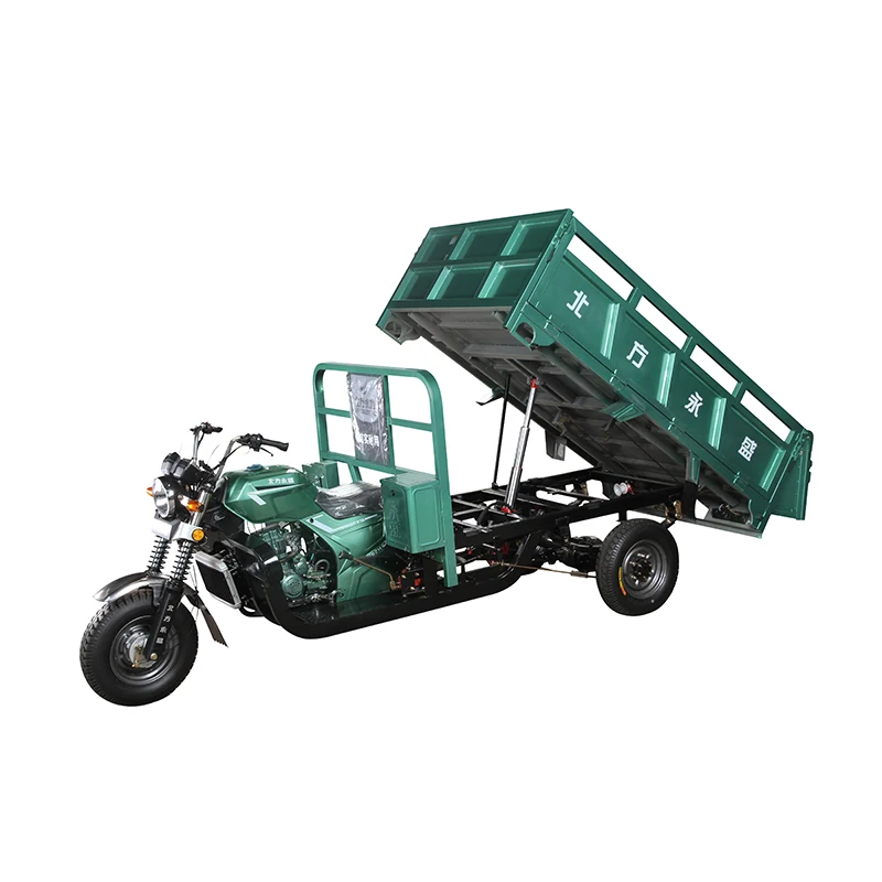 2020 OEM Customise Hydraulic Tipper 250 Motorbike Three Wheel Motorcycle with Gasoline Engine