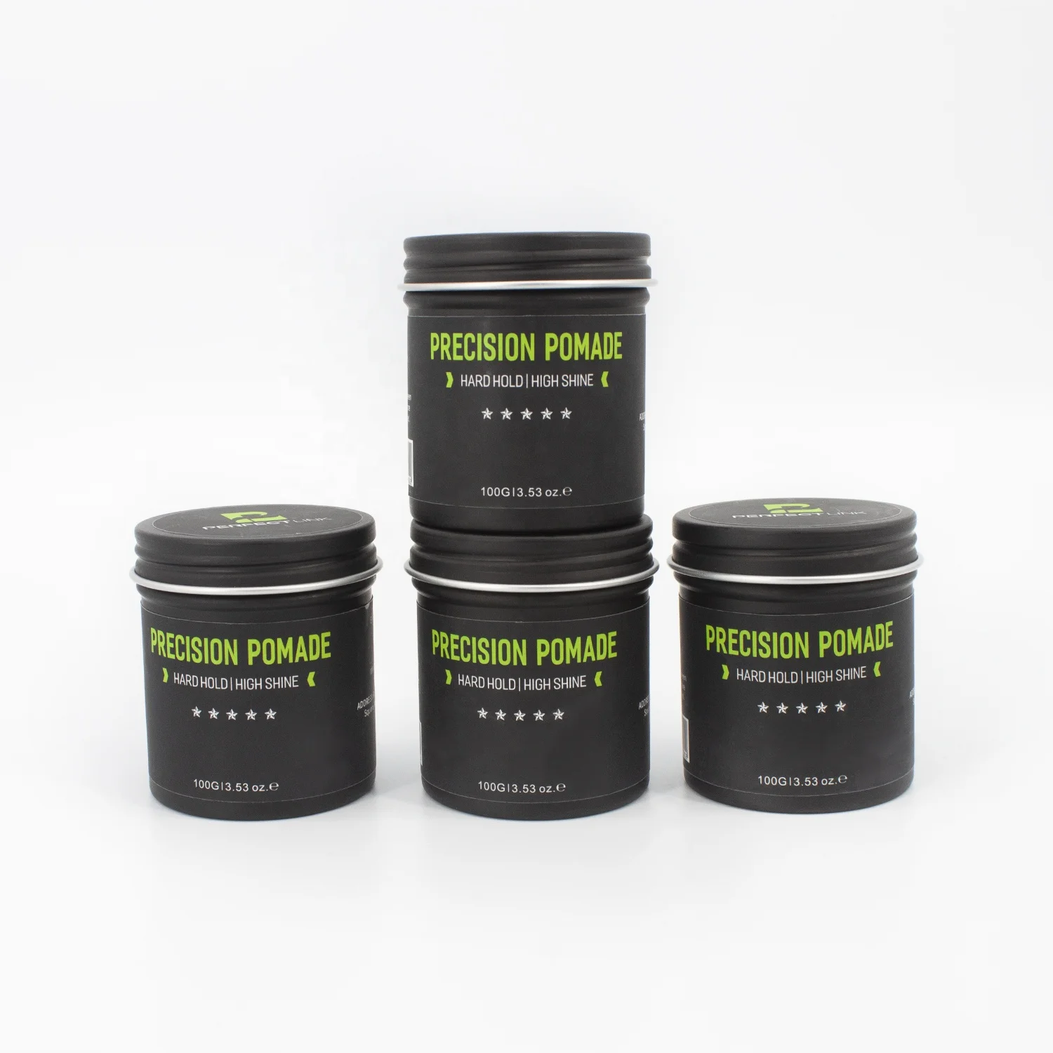 Strong Hold Hair Pomade For Men Medium Shine Water Based Wax Like Flake Free Hair Gel Easy To Wash Out All Day Hold