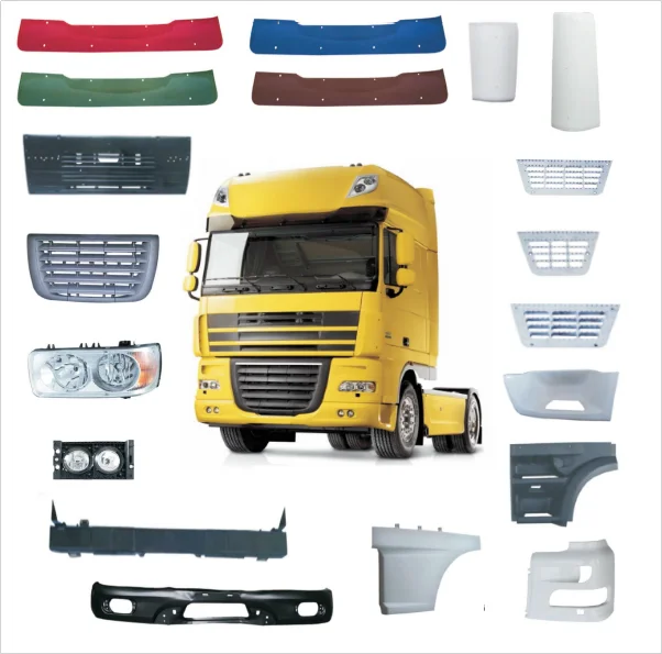 for DAF xf 105 european truck body parts over 200 items with high quality