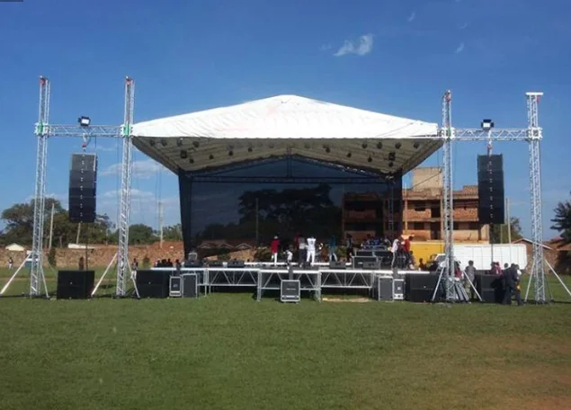 Events Wedding Lighting Show Speaker Mini Rigging truss Equipment Aluminum Portable Stage Truss