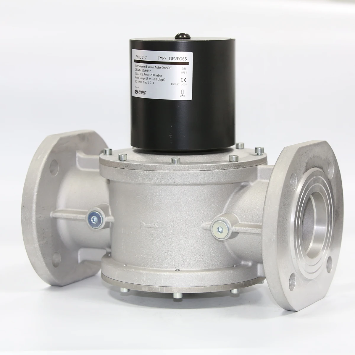 DEVFG Flanged series-Fast opening and fast closing gas solenoid valve
