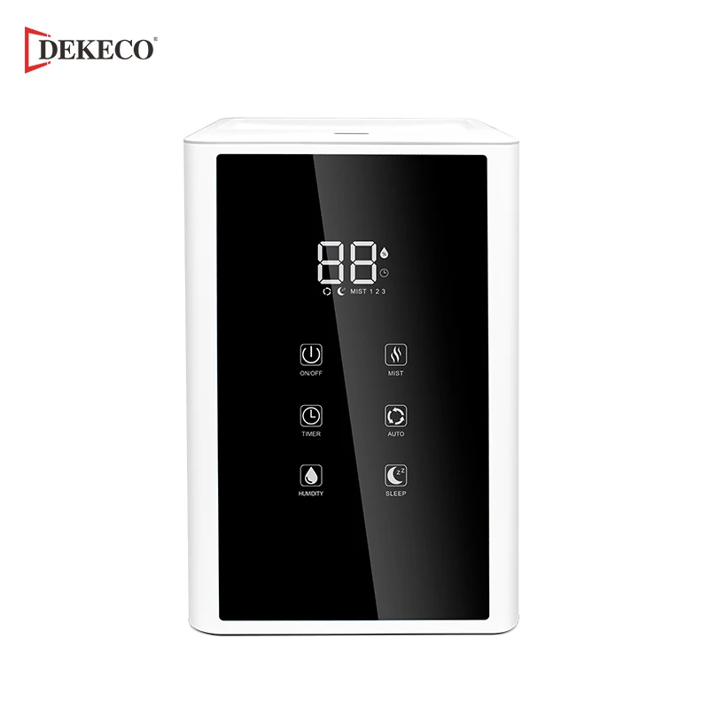 5.5L Kc White Room Baby Desktop Fragrance Portable Top Filling Cool Mist Ultrasonic Air New Humidifier With UV