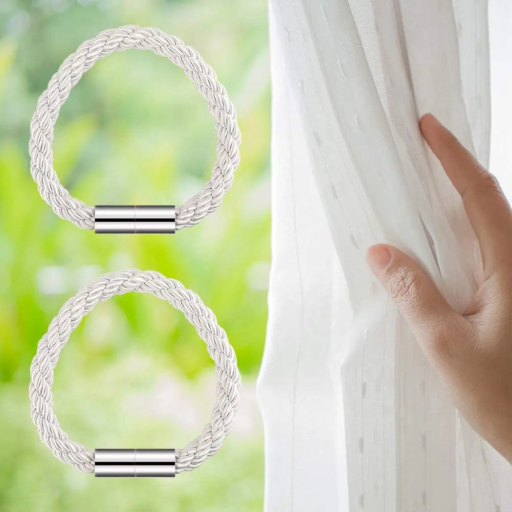 
Amazon Best Seller Decoration Curtain Accessory Home Furniture Curtain Magnetic Tieback Drape Holders Holdbacks Decorative 