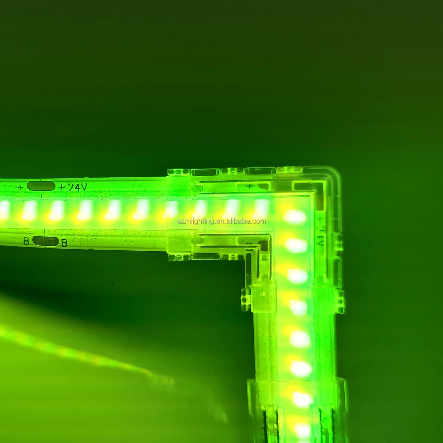 New T Connector 2 Pin 10mm 8mm Fast Connector For Single Color LED Strip Light