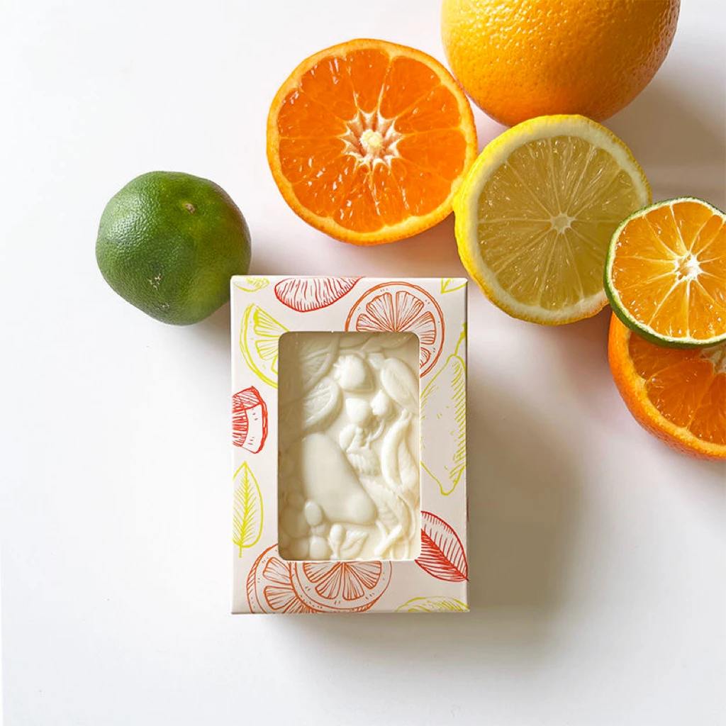 Custom Design Color Soap Paper Box Handmade Coconut Oil Soap Cardboard Packaging Box With Window