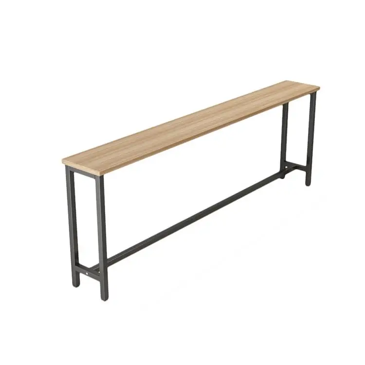 
Modern hallway table living room long table console table shelf 