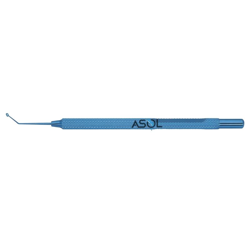 Titanium ophthalmic instruments surgical nightingale capsule polishers polishing curette hooks