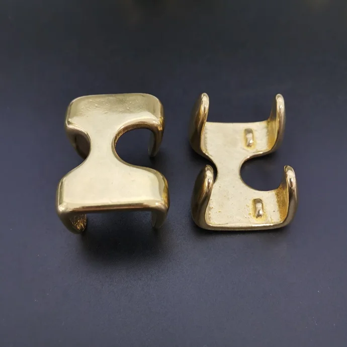 solid brass dog leash clasp horse side rein rope clasp