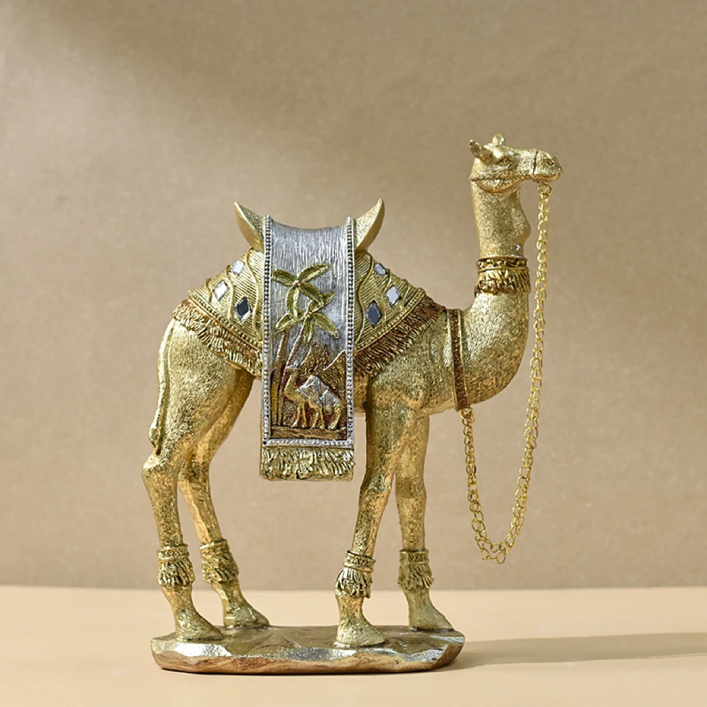 Hot Selling High-Quality Middle Eastern Classical Luxury Camel Decorations Home Camel Art Ornaments