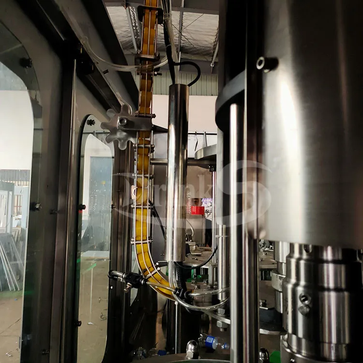 Complete Plastic Bottle Automatic Carbonated Fruit Juice Filling Production Line