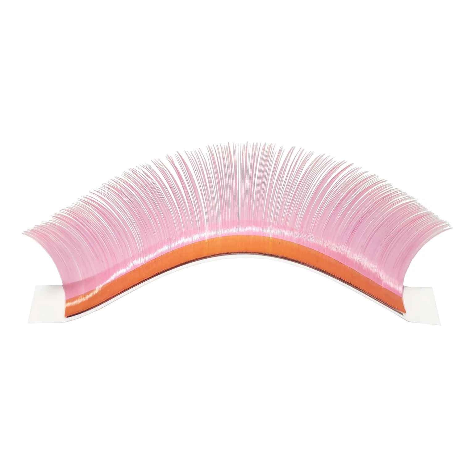 Neon Pink Colored Eyelash Extensions fake eyelashes natural look fluffy colorful eye lashes Cosplay Makeup Eyelashes