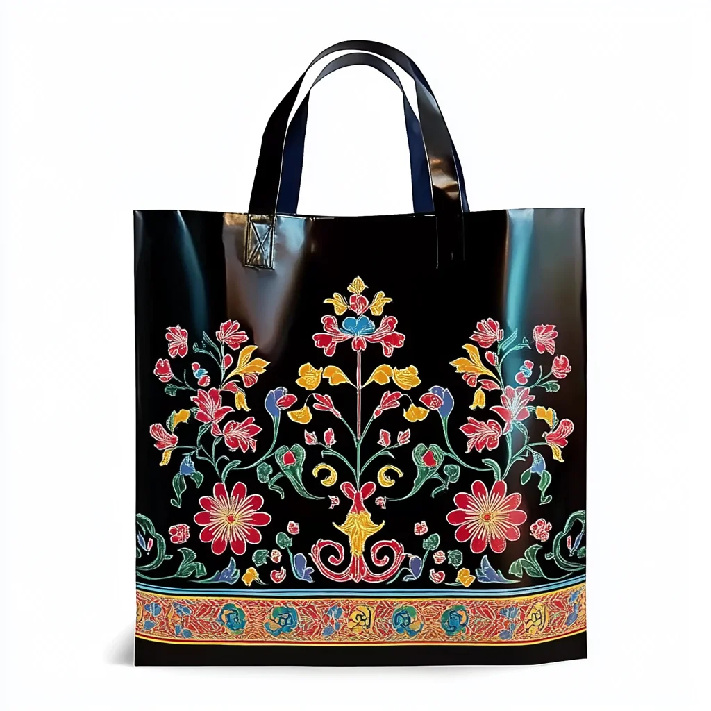 Polypropylene tote bags eco friendly waterproof pp woven shopping bag recyclable laminated pp woven tote bag