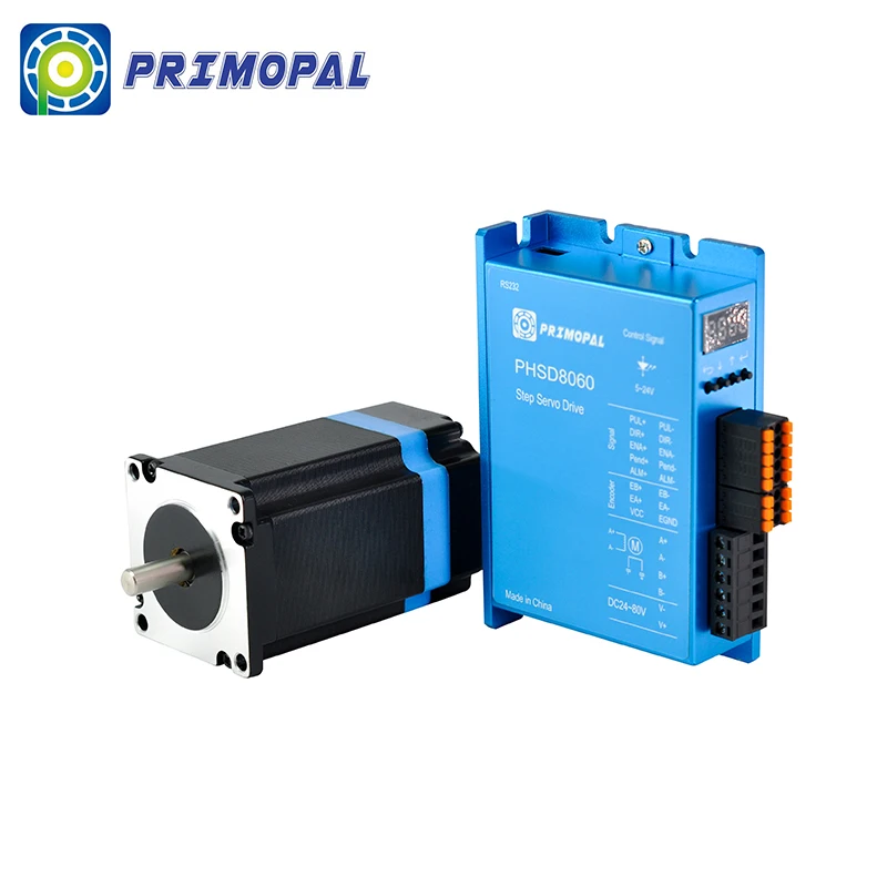 PrimoPal high quality 57mm  Closed Loop Stepper Easy Servo Motor and drive NEMA23 stepper motor