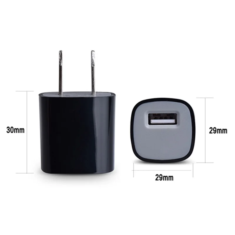Power Adapter  Travel US Plug Mobile Phone 5V 1A  Adaptive 5W Premium Wholesale Universal Mini Size  Wall Charger Adapter