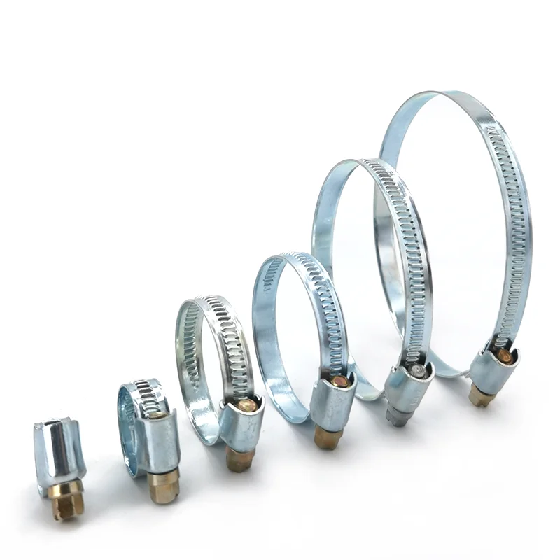 Factory Direct Sale Stainless Steel German Type Hose Clamp Good Quality Gear Clamps
