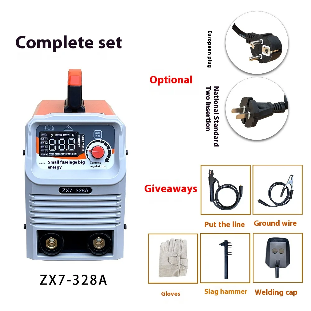 Customized Industrial Grade Multifunctional Tig Welding Machine ZX7-328A Inverter DC 220-380V Steel Direct Manufacturer