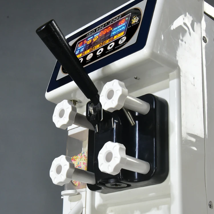 110V ETL NSF Kolice slim mini table top counter top desktop soft ice cream machine