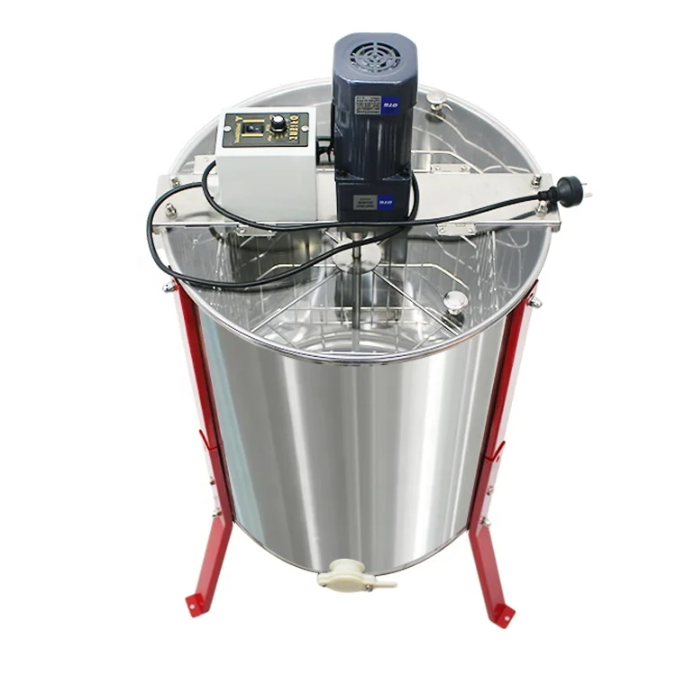 Beekeeping 4 Frames Electric Honey Extractor Honey Centrifuge Honey Separator