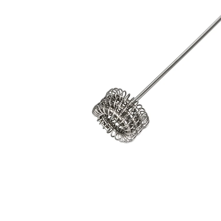 Portable Stainless Steel Hand Automatic Battery Operated Electric Foam Maker Cappuccino Frother Coffee Machine