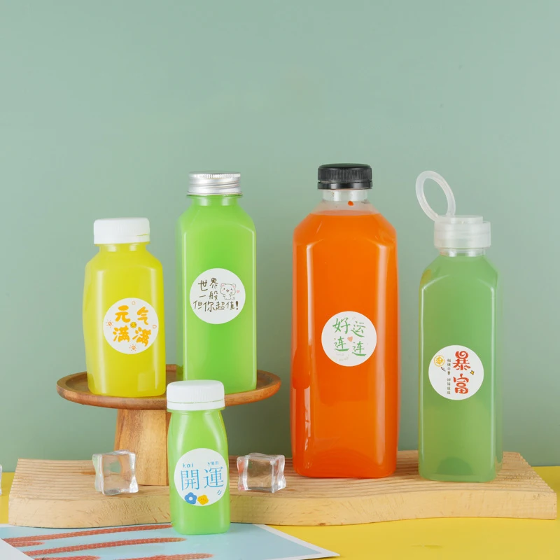 VV 2oz 60ml BPA Free Empty Plastic PET White Juice Drink Energy Shot Bottle with Caps