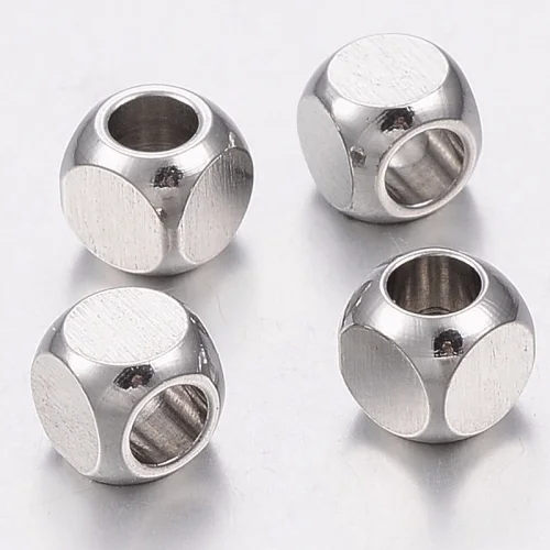 Розничная продажа, продается сумка 20 шт./пакет оригинальный цвет покрытием с большим отверстием нержавеющая сталь spacer бисера для браслета