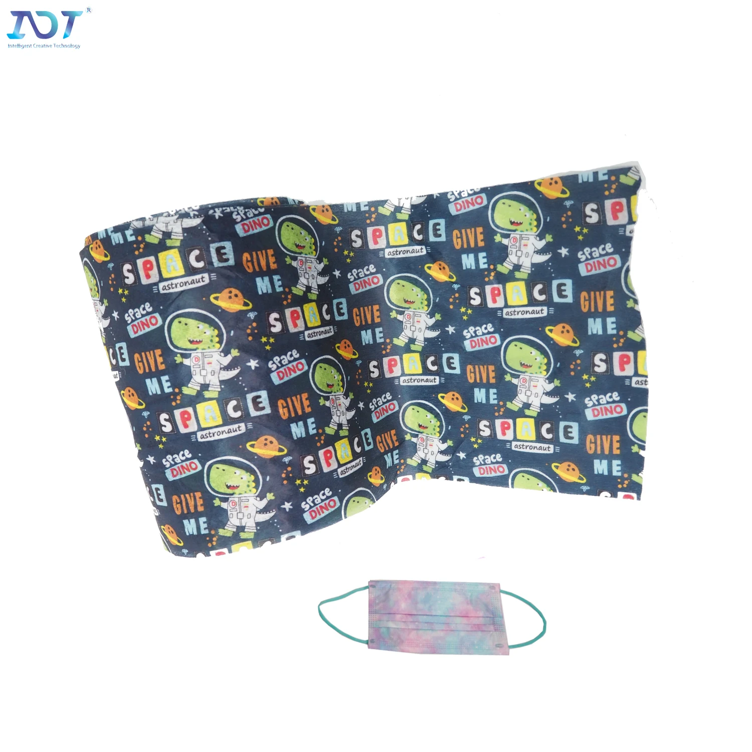 Hot sell Mask Raw Materials Print Non-woven Spunbond PP Nonwoven Fabric