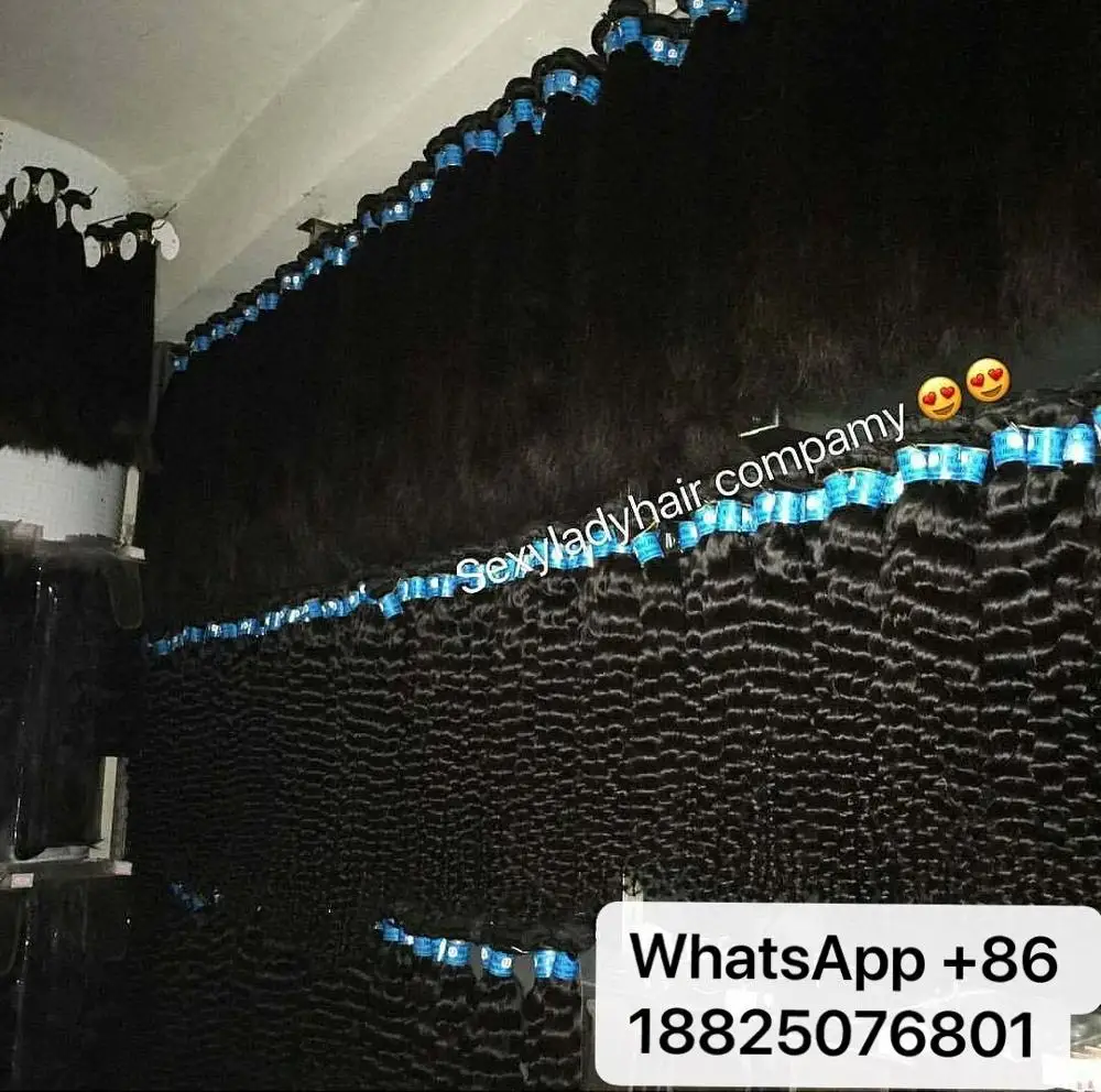 sexy lady hair wholesale cuticle aligned raw indian and brazilian hair human hair extension