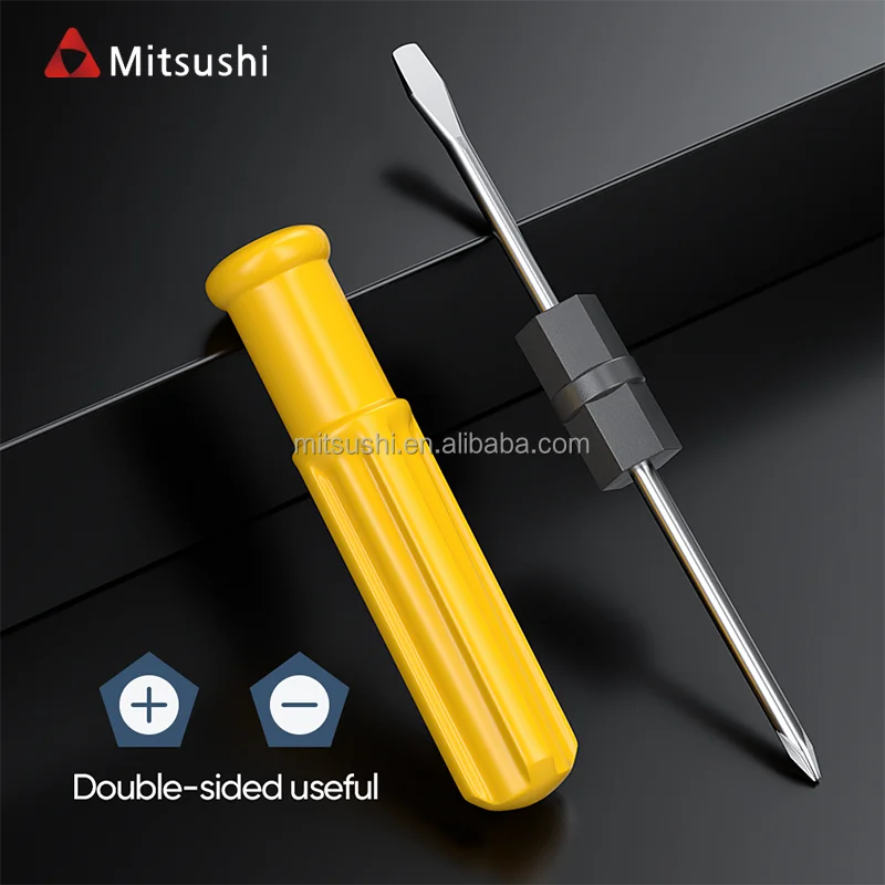 Mitsushi 2 в 1 настраиваемые шуруповерты из марганцевой стали с прорезями мини-многоцелевые промышленные Наборы инструментов для ремонта OEM/ODM