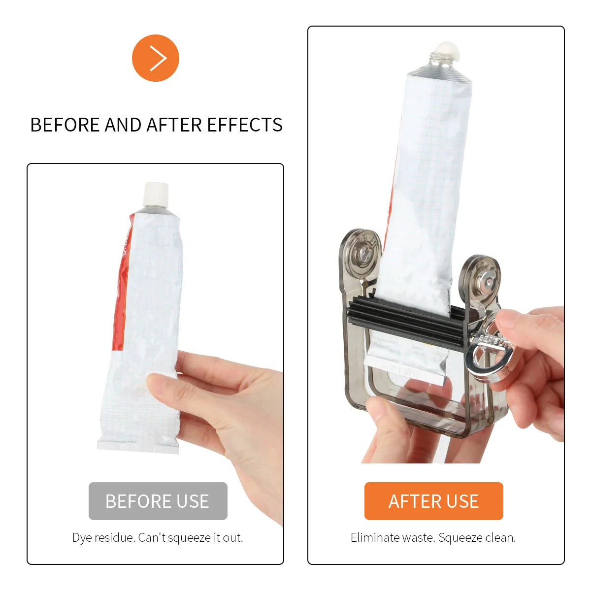 High Quality Salon Tool Milking Toothpaste Artifact Extruder Squeezing Facial Cleanser Hand Cream Pigment Hair Dye Tube Squeezer