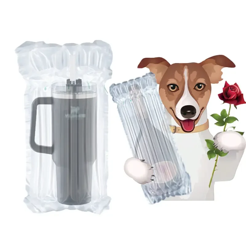 High Quality Bubble Inflatable Protective wrap Cushioning Packaging Cushion Air Column Bag packing airbag