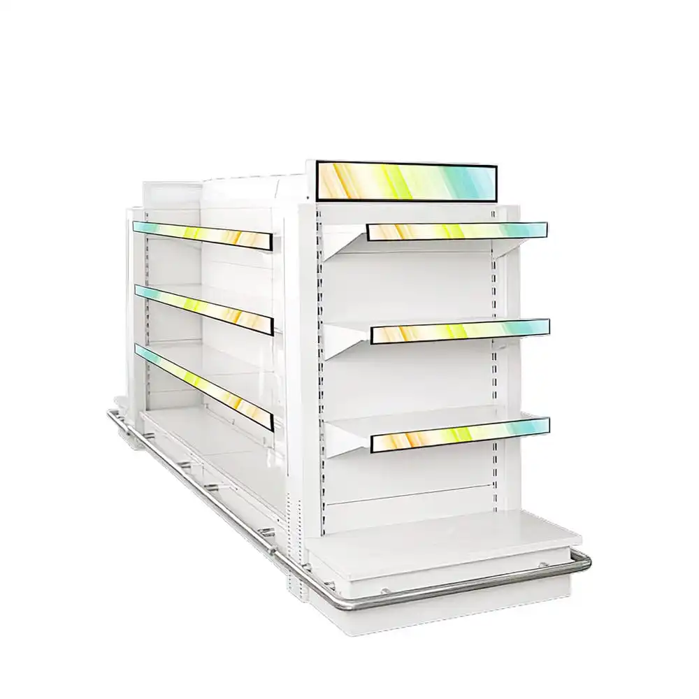Supermarket Shelf 23 inch Ultra Wide Monitor Screen Stretched Bar Type LCD Advertising Display