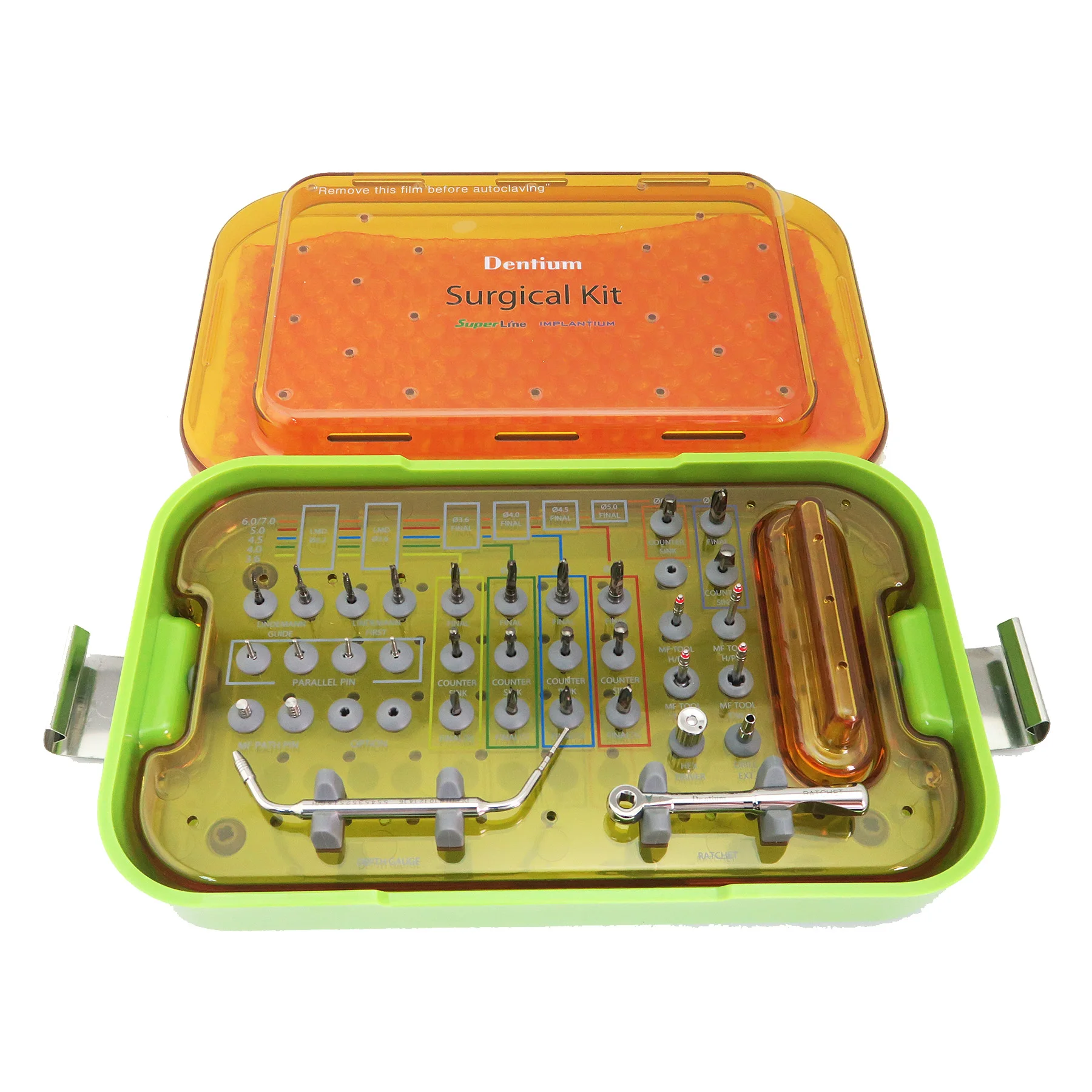 dental implant Surgical Kit (SuperLine & Implantium)