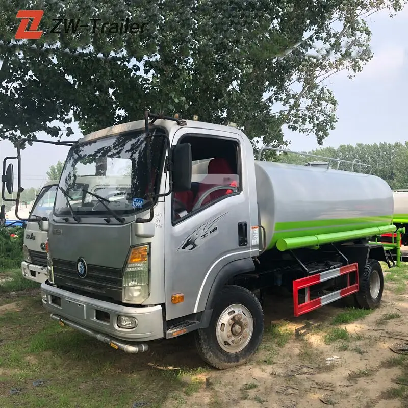 
Howo 4x2 Used 10000 litres water sprinkle truck water transport cart in Africa 