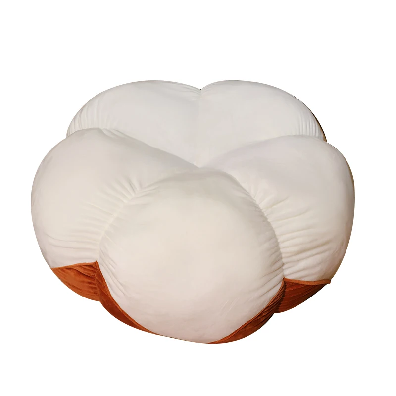 Flower Shaped Throw Pillow Cotton Cushion Sofa Seating Cushion for Bedroom Sofa Chair for Home