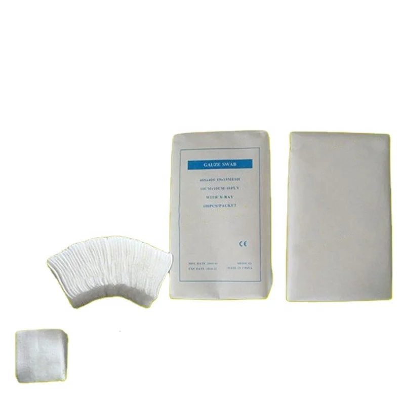 
China manufacturer wholesale medical disposable gauze swabs/gauze sponges/gauze pads 