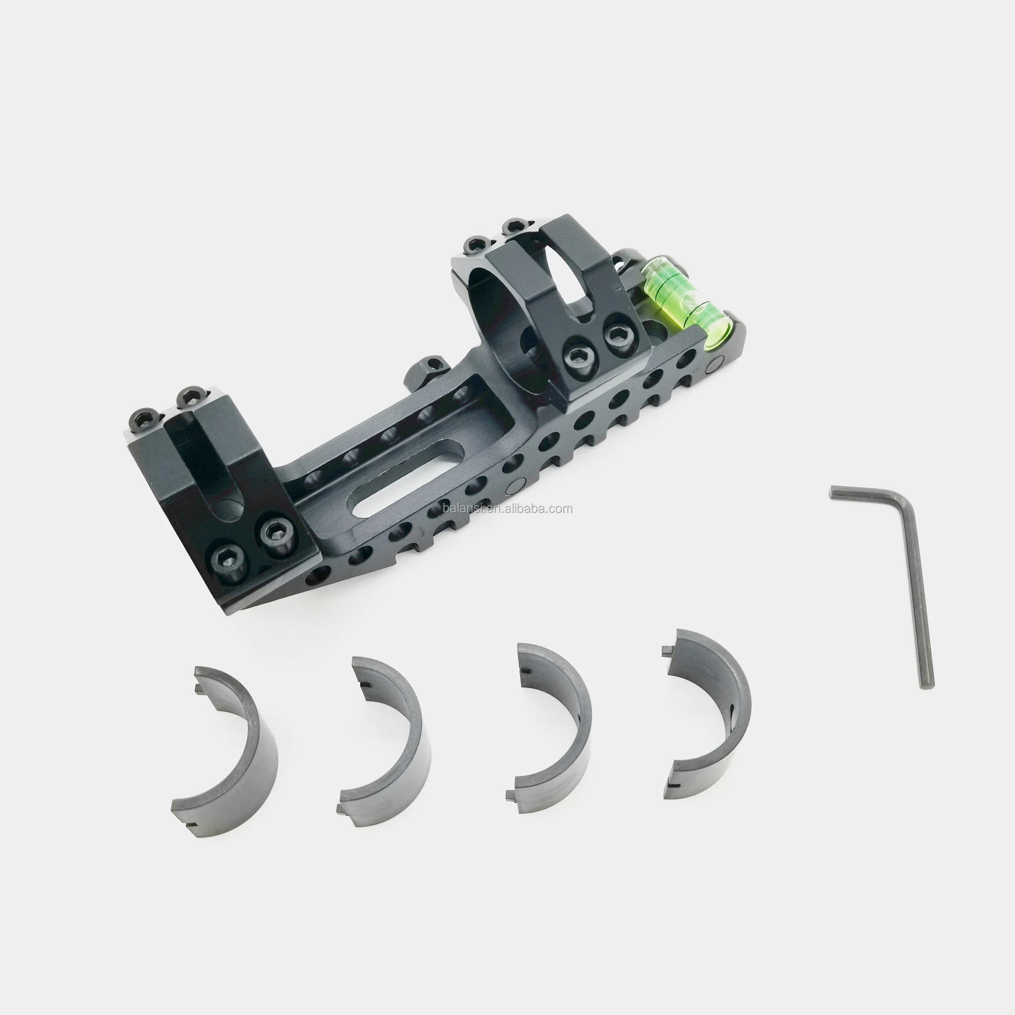 30mm/25.4mm Dual Ring Cantilever Scope Mount with Bubble Level