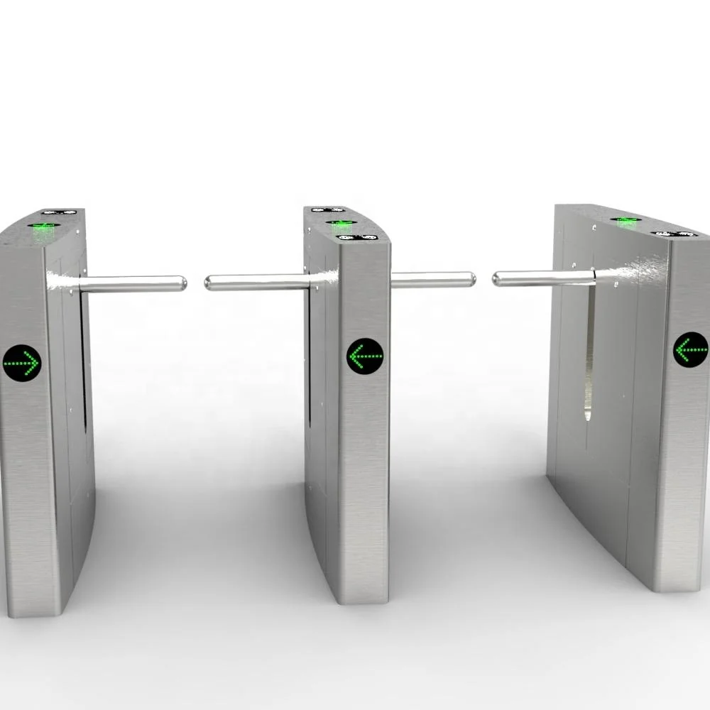 Security Access Control Gate RFID Drop Arm Turnstile