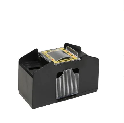 Portable All-In-One Automatic Shuffler Battery-Operated Card Shuffling & Issuing Machine Poker Roulette Entertainment Product