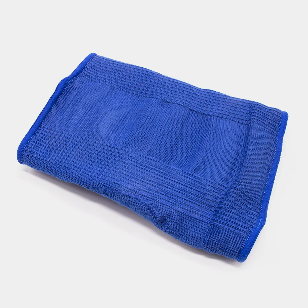Wholesale breathable compression blue volleyball knee pad with gel