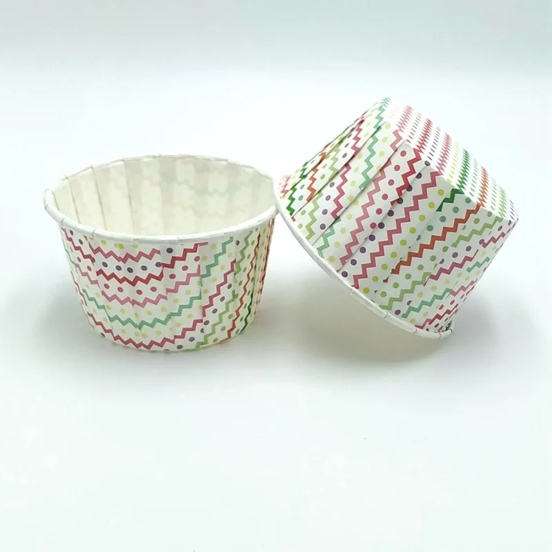 Party Paper Baking Cupcake Liners Disposable Paper Yogurt Bowls Standard Baking Aluminum Cups With Lids