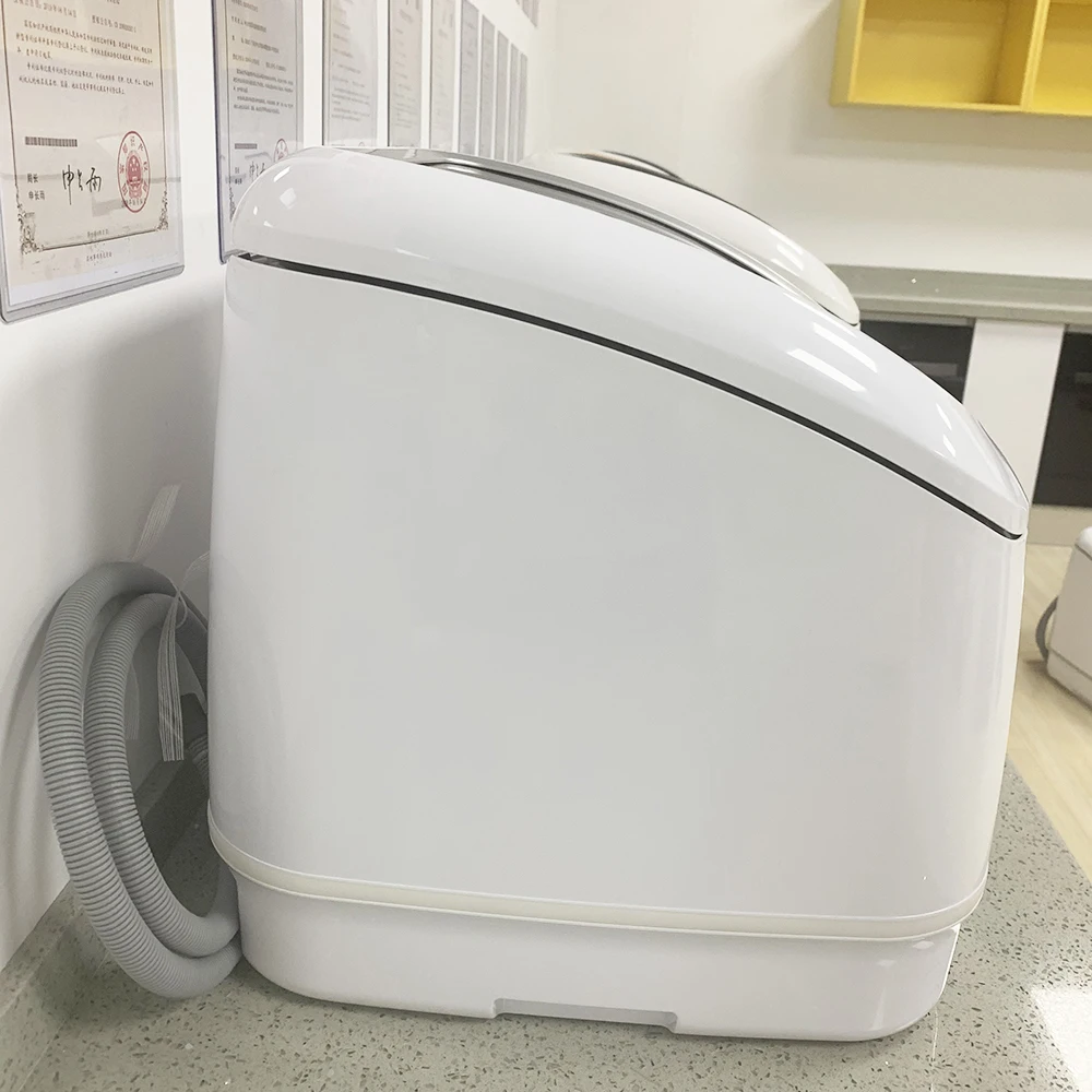 6 sets Small Portable Automatic Compact Tabletop Dishwasher