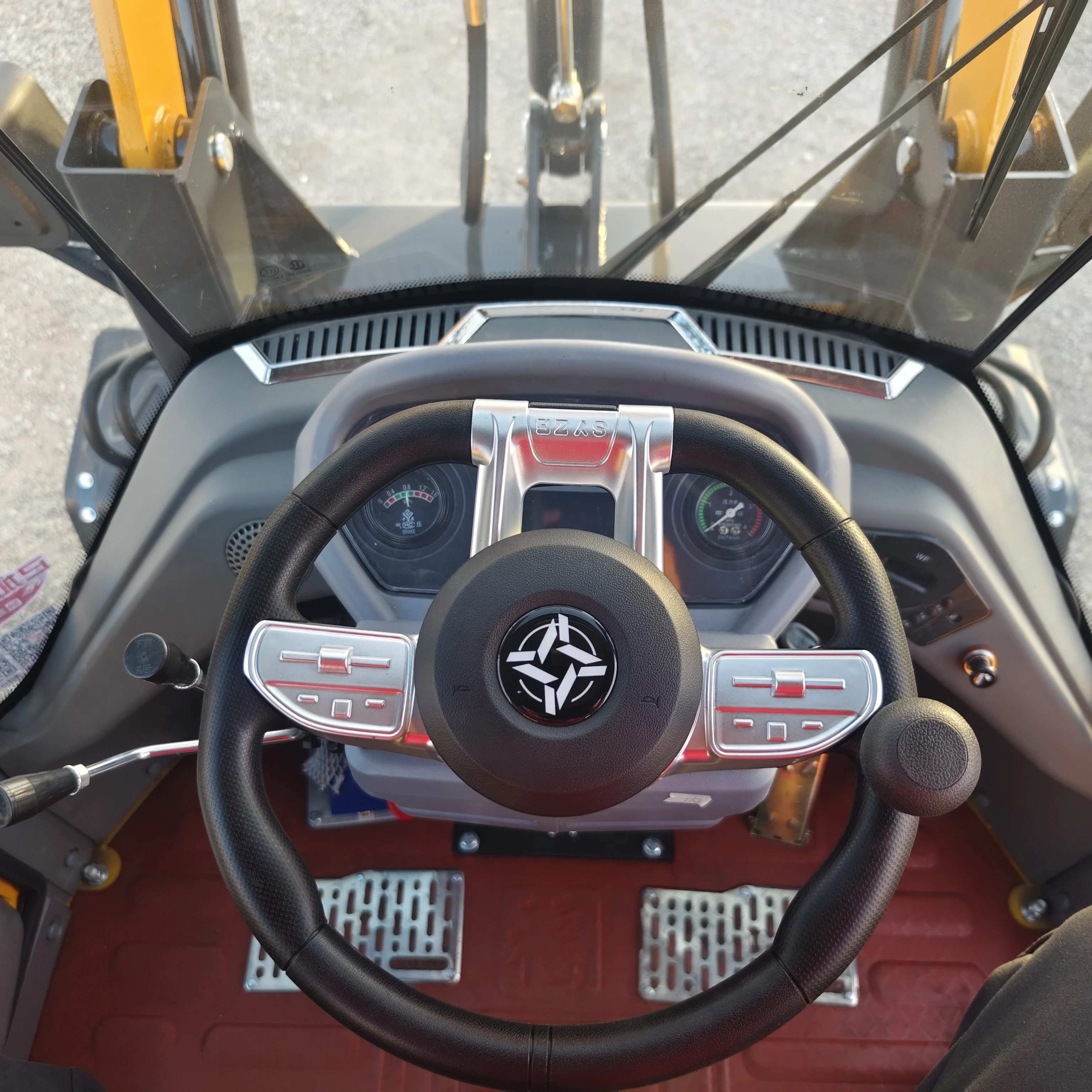 ZL-936F 1.6Ton Machine Mini Articulated Wheel Loader With Snow Plow
