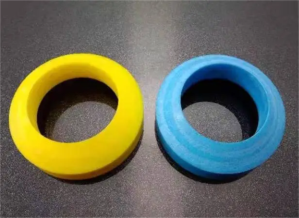 Silicone sponge rubber for toilet tank to bowl toilet wax free gasket