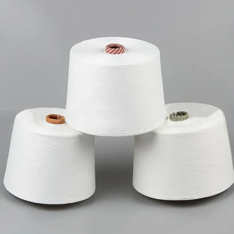 40s ring spun polyester yarn virgin manufacturer in china