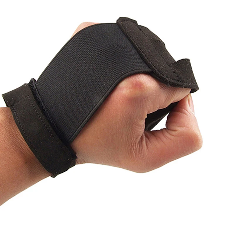 Traditional Archery Shooting Hunting Glove Archery Finger guard Shooting protector